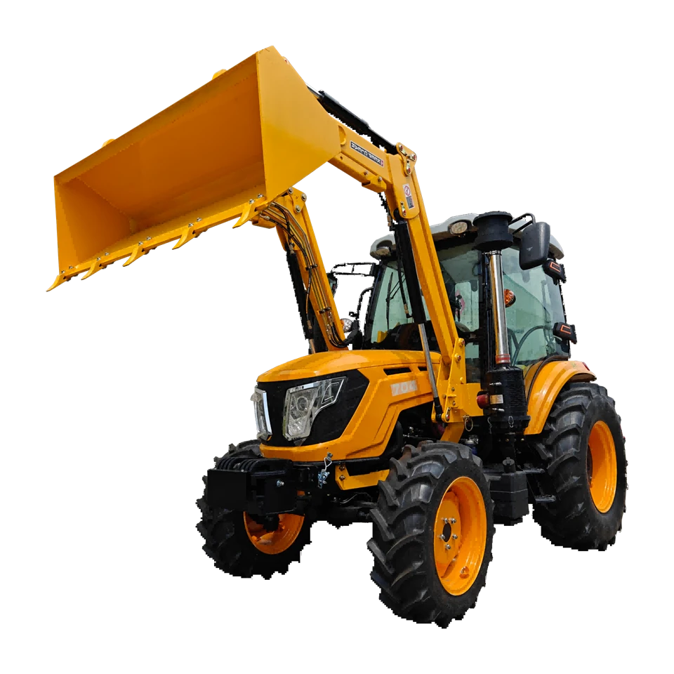 70HP 4WD Tractor With Front Loader