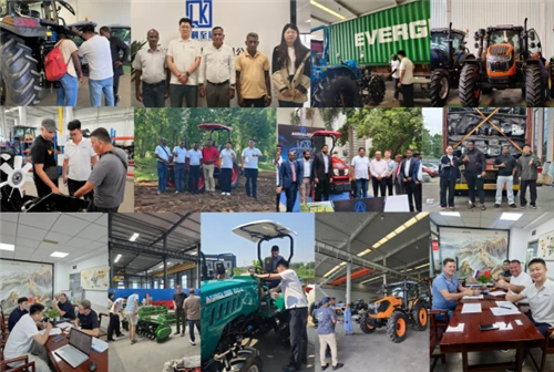 AGRIGLOBE Tractors: Welcoming Global Buyers & Advancing Export Shipments